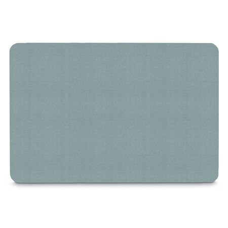 United Visual Products Corkboard, Fabric, Wht/Cinna, 3 Door, 72x36" UV306-WHITE-CINNABA